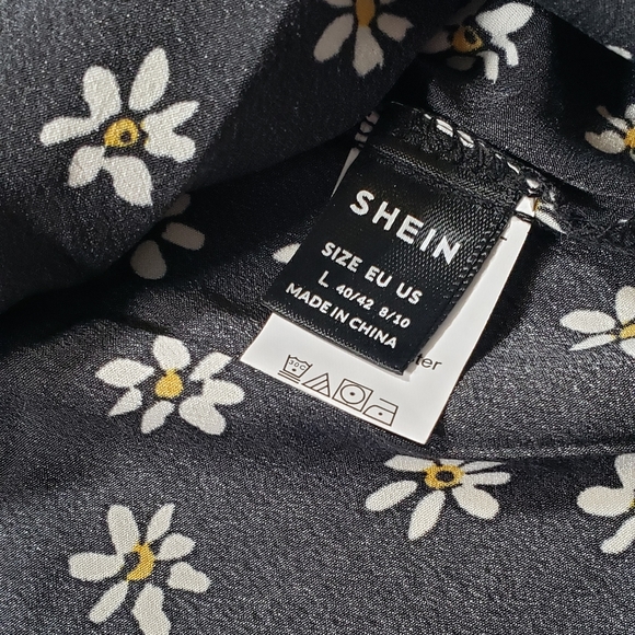 SHEIN Daisy dress Large 100%polyester - Picture 5 of 8